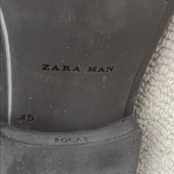 Zara Man Brown Lace-Up/Side Zip Boots